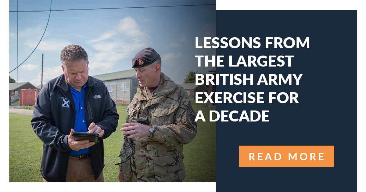 Exercise Cerberus 22 was the British Army’s largest &amp; most ambitious exercise in Europe for a decade

4C Strategies supported the exercise with Exonaut's end-to-end exercise management and training audience validation. Read about the case study here: 4cstrategies.com/case_study/exe…
