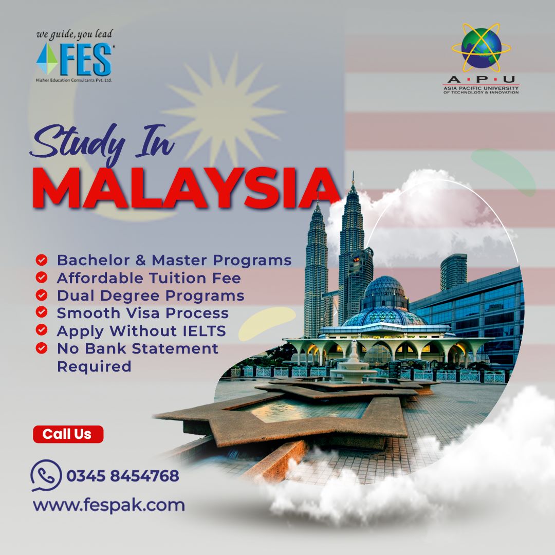 Study at Asia Pacific University of Technology & Innovation (APU), Malaysia!

Call/#WhatsApp: 0345 8454768

#fes #fes2023 #fesconsultants #studyabroad #malaysia #studyinmalaysia #APU #AsiaPacificUniversity #education #highereducation #foreigneducation #NoIELTS #DualDegree