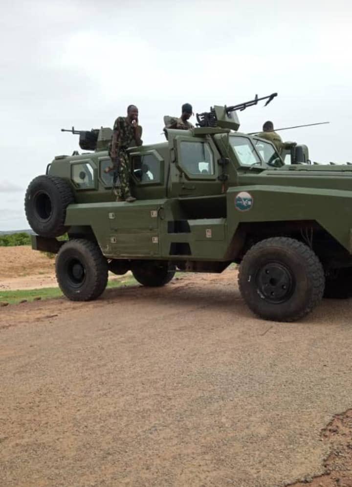 HQNigerianArmy's tweet photo. TROOPS OF OPERATION HADARIN DAJI RESCUE 5 KIDNAP VICTIMS, NEUTRALIZE SCORES OF ARMED BANDITS

Troops of the Joint Task Force Northwest Operation Hadarin Daji (OPHD) have continued to record more successes, as they rescued 5 kidnapped victims, neutralized scores of armed bandits and recovered arms and ammunition. 

In a recent development,  Troops of Sector 1  OPHD in Zamfara State responded to a distress call about armed bandits kidnapped activities and robbery along Tsafe - Gusau highway between Tazame and Tabbani villages under Bungudu LGA of Zamfara State. Troops swiftly moved to the scene and on arrival a gun duel ensued with the bandits. However, due to  superior firepower and tactical abilities, the troops forced the Bandits to flee and abandoned the kidnapped victims. The victims who were passengers and commuters were all rescued unhurt.

Similarly, troops of Forward Operating Base (FOB) Garin Hausawa received information that large numbers of armed bandits  were sighted in Madobiya village in Danko- Wasagu LGA of Kebbi state, which prompted the troops to mobilized to the village and due to troops aggressive posture, armed bandits abandoned the kidnap victims and fled. However, 3 kidnapped victims were rescued  and were handed over to their families.

Relatedly, Troops of Special Forces deployed in Sokoto state while on routine patrol along Gundumi and Marnona road came in contact with armed bandits at Gundumi Village. After the encounter, one armed Bandits was neutralized while others escaped with gunshot wounds. Items recovered at the scene include; 1 AK-47 Rifle, 1 AK-47 Magazine loaded with 7.62 special ammunition.

Also, on the 6th of August 2023, troops of Sector 3 in Sokoto state while on a fighting patrol received information about bandits' incursion into Manu village, the troops swiftly moved to the village. On arrival at Mani village, the armed bandits opened a high volume of fire in order to scare the troops. However, the gallant troops resisted and engaged them  with superior fire which forced the bandits to flee in disarray. Items recovered from the bandits include; 2 Motorcycles, a Mobile phone, blankets and other Engineering equipment. 

In another development, acting of credible intelligence, troops of Forward Operating Base Raka while on patrol arrested a suspected Bandit at Gigane District of Gwadabawa LGA of Sokoto state. Preliminary investigation revealed that the arrested bandit and his syndicate had been terrorizing the community. The arrested bandit is currently undergoing investigation.

In the same vein, on the 6th of August 2023, troops of Sector 2 OPHD deployed in Katsina state while on a routine patrol along Jibia, Magama and Maidabaru road in Jibia LGA of Katsina state came in contact with large numbers of Armed bandits. 

After an encounter, 3  armed bandits were neutralized while others fled with gunshot wounds. However, 2 gallant soldiers sustained gunshot wounds and are currently receiving treatment in a military medical facility.

The Commander of the Joint Task Force Northwest OPHD Major General Godwin Mutkut has commended the troops efforts and charged them not to rest until all bandits' enclaves and hideouts are cleared. He assured that no bandits enclave will be left untouched in his areas of operational responsibility. 

General Mutkut urged good citizens to be very vigilant especially as the Bandits are now operating during the hours of darkness and poor visibility to carry out their heinous act.