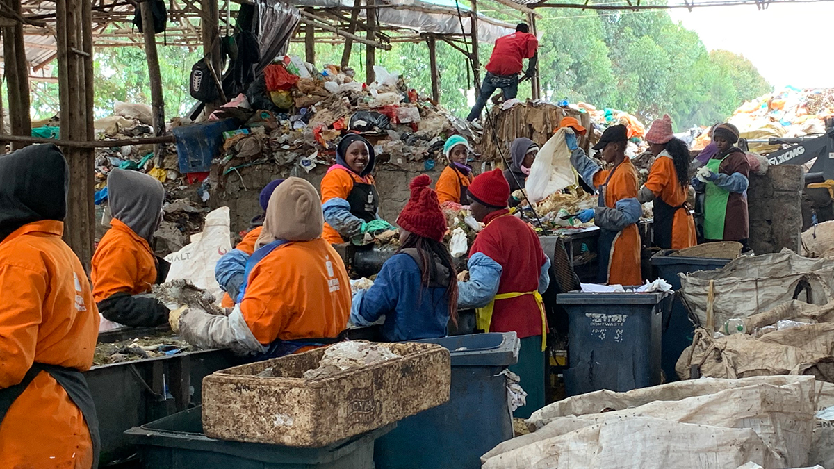 In just six months, Taka Taka Solutions provided 500 informal waste workers with improved working conditions, and more than 140,000 people with access to new or improved waste management services. Now, they're building a new recycling facility for flexible plastic waste.