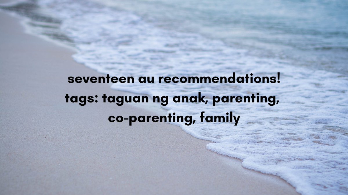 3amwithgyu's tweet photo. seventeen au recommendations.
tags: taguan ng anak, parenting, family, etc. https://t.co/bfxucNDtcW
