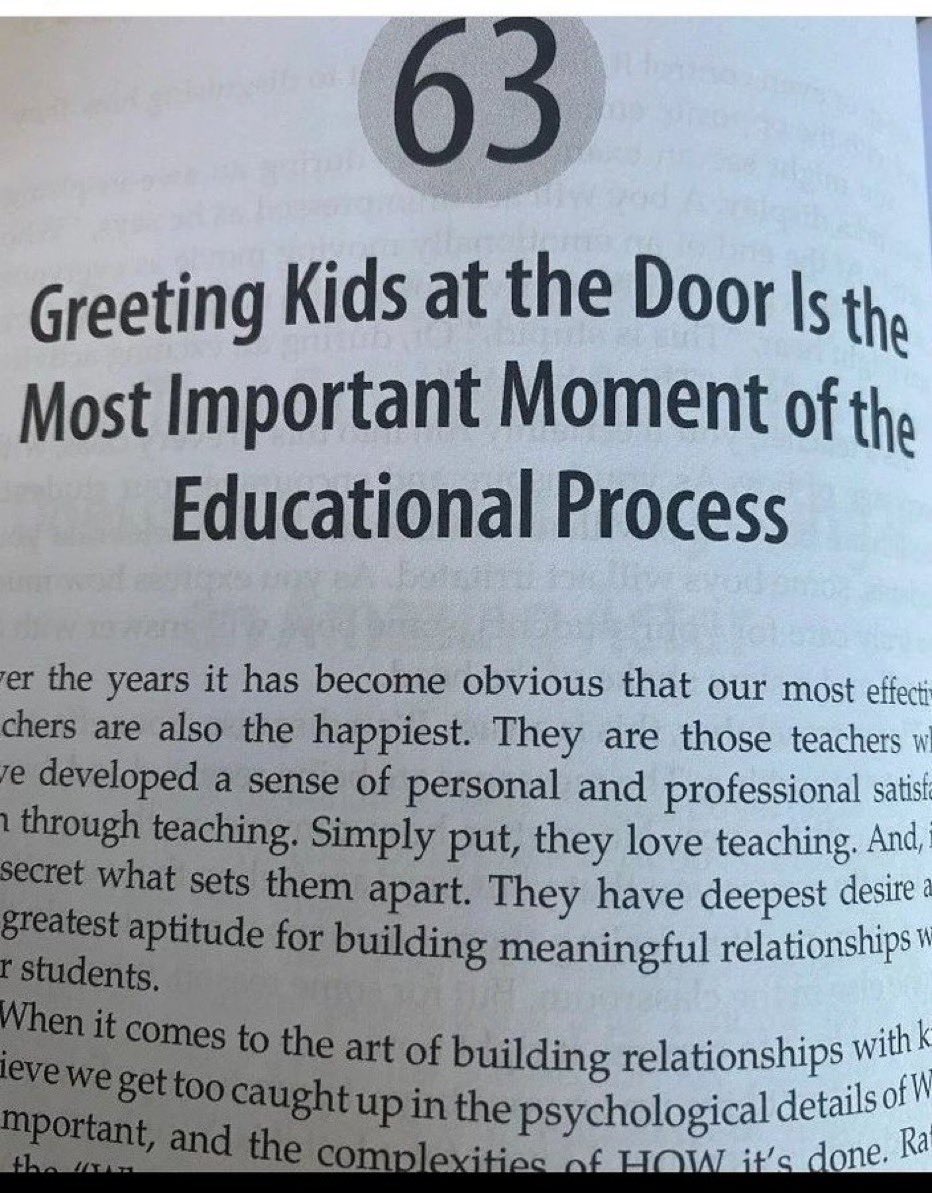 May we never forget this, as educators who work to raise our students up and build meaningful relationships with them…
#MondayMotivation #welcome #relationships #edutwitter #teachertwitter #LeadershipMatters