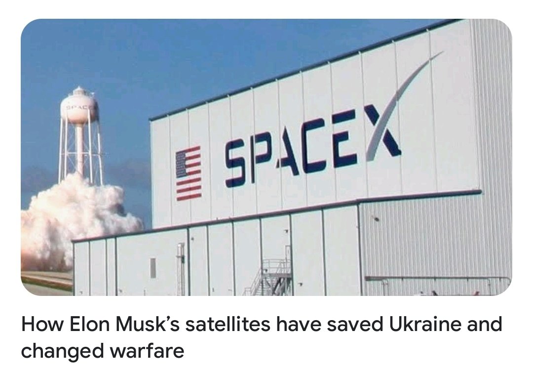 "How Elon Musk’s satellites have saved Ukraine and changed warfare".

It is one of the wonders of the world—or, more accurately, off the world. 
The #starlink constellation currently consists of 3,335 active satellites; roughly half of all working satellites are <a href="/Starlink/">Starlink</a>. 
 In