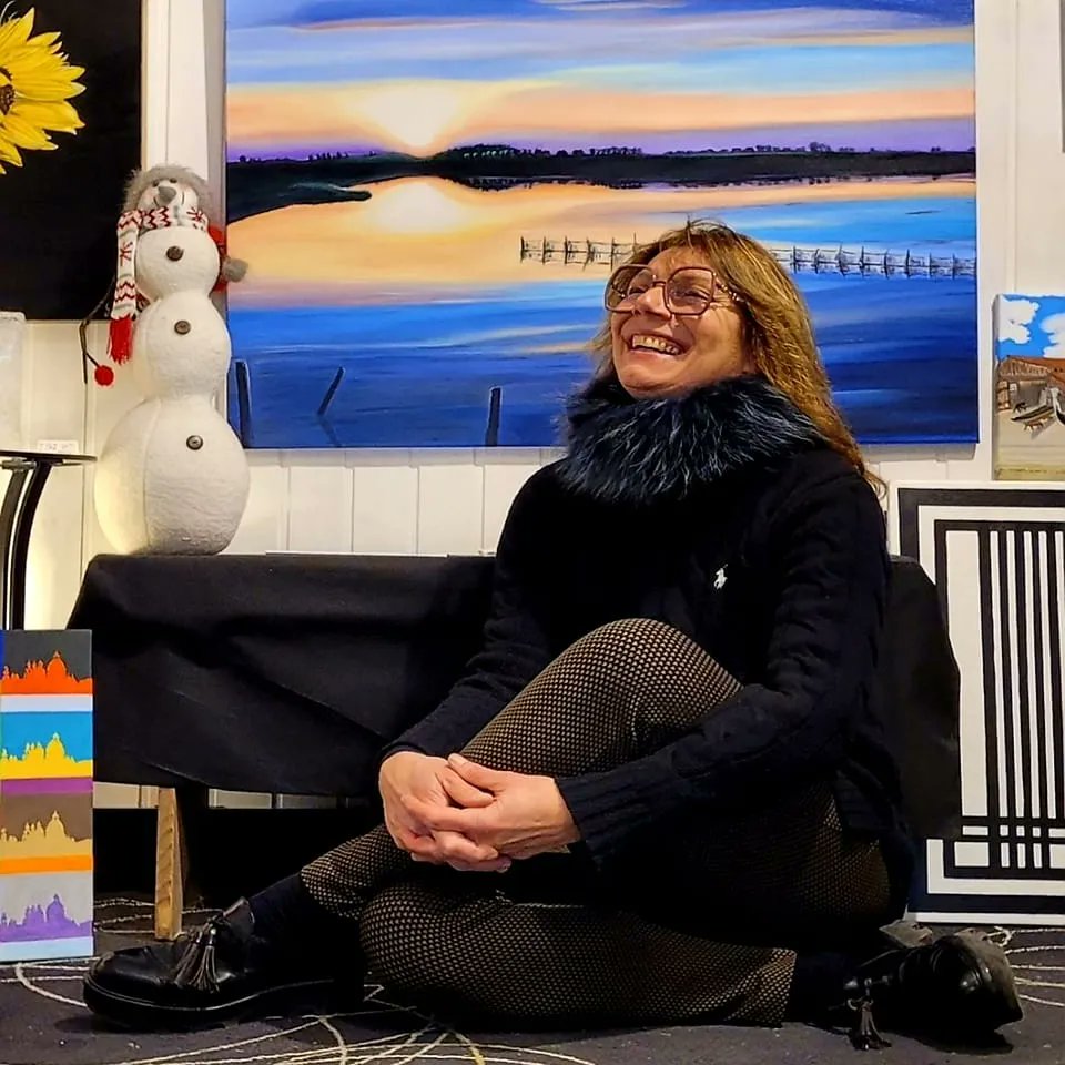 Meet Venetian painter Gloria Baron: barryfrangipane.substack.com/p/the-artist-w…