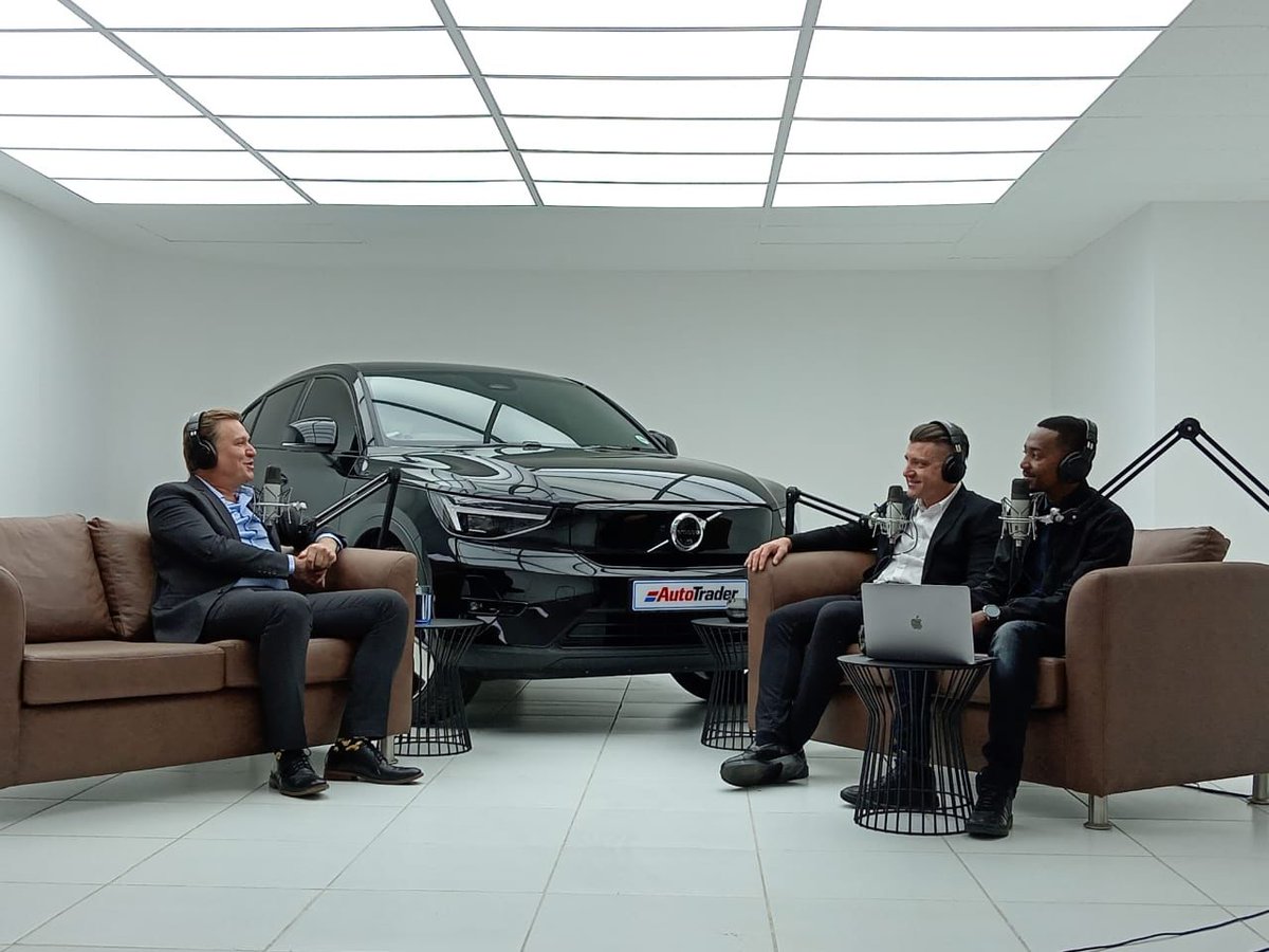 Greg Maruszewski (@gregmaruszewski) on Twitter photo Thank you to <a href="/GeorgeMienie/">George Mienie</a> and #WandileSishi for hosting me on the #AutoTraderPodcast .
You can listen to our conversation about the Volvo C40 and all things EV on <a href="/AutoTraderSA/">AutoTrader</a> channels Thank you to <a href="/GeorgeMienie/">George Mienie</a> and #WandileSishi for hosting me on the #AutoTraderPodcast .
You can listen to our conversation about the Volvo C40 and all things EV on <a href="/AutoTraderSA/">AutoTrader</a> channels