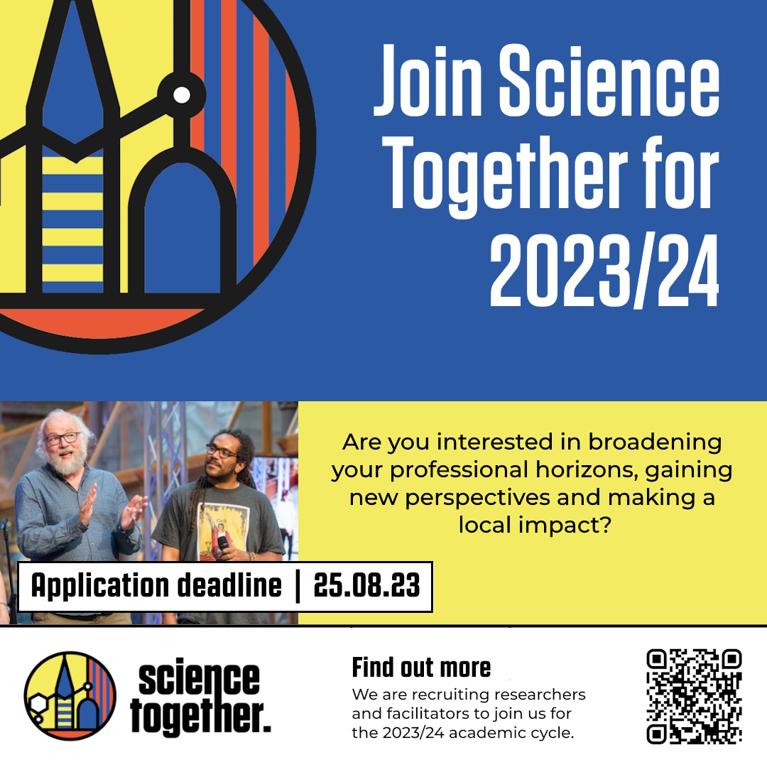 Oxford Brookes Public Engagement (@obuengagement) on Twitter photo 📢Calling all <a href="/BrookesStaff/">Oxford Brookes Staff</a> are you passionate about making a positive impact in local communities? Join Science Together, a unique opportunity to collab with Oxfordshire community groups on practical projects addressing their needs. Register: tinyurl.com/science-togeth… 📢Calling all <a href="/BrookesStaff/">Oxford Brookes Staff</a> are you passionate about making a positive impact in local communities? Join Science Together, a unique opportunity to collab with Oxfordshire community groups on practical projects addressing their needs. Register: tinyurl.com/science-togeth…