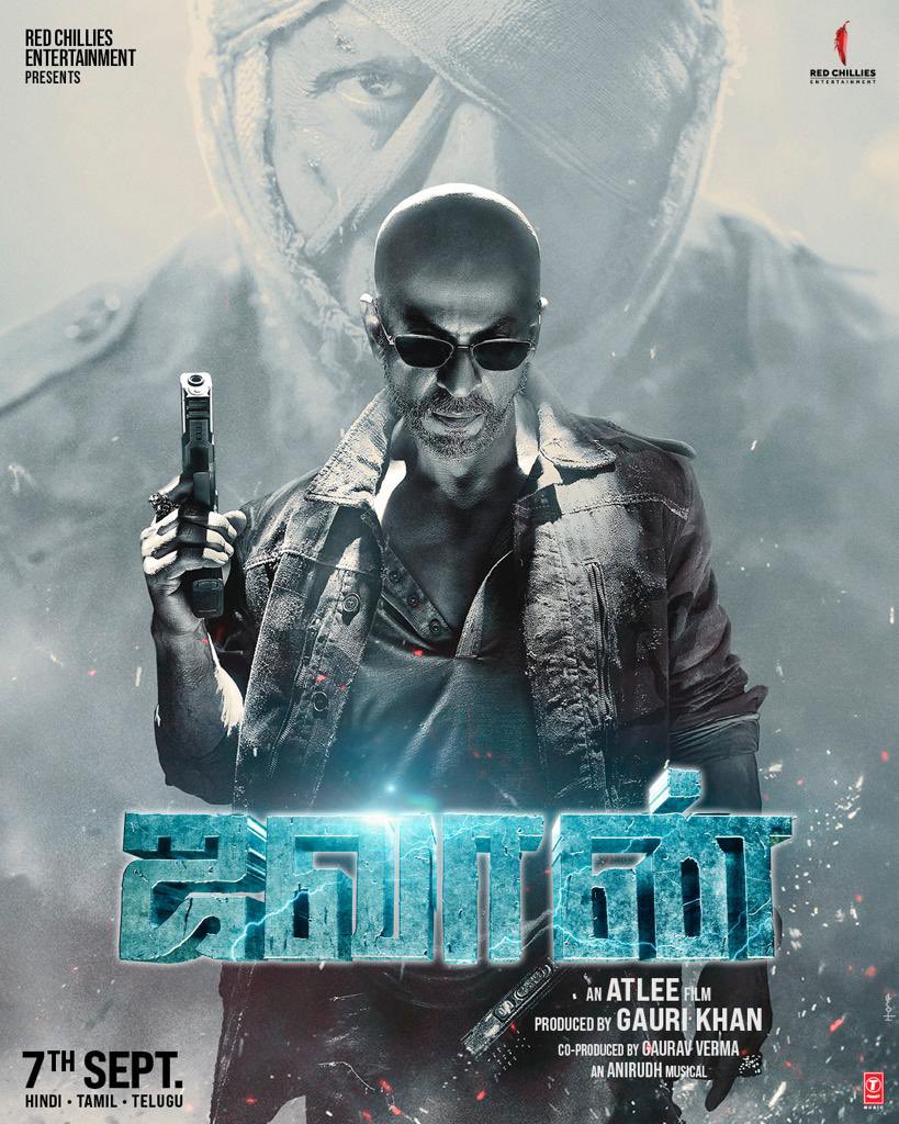 WhoSunilGrover's tweet photo. The storm is just a month away! 

#1MonthToJawan
#Jawan releasing worldwide on 7th September 2023, in Hindi, Tamil &amp; Telugu. https://t.co/NWkqLcObgu
