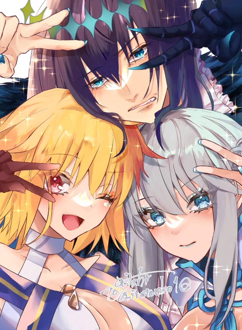 まだまだモルガン過去絵再掲  #FGO