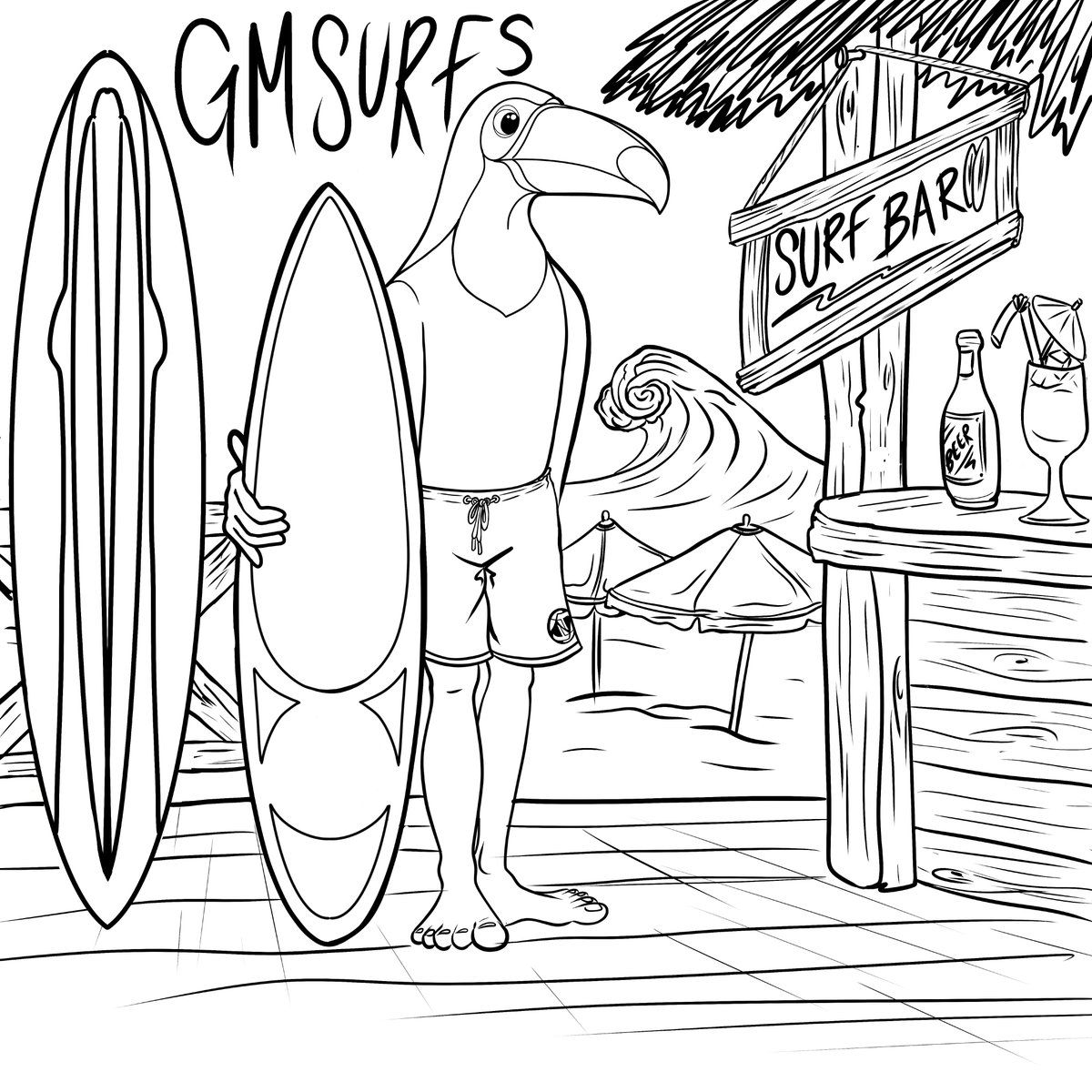 JuccaTuca01's tweet photo. GM SURFS #tucantribe #algofam #gmsummervibes https://t.co/7rpIzMKizD