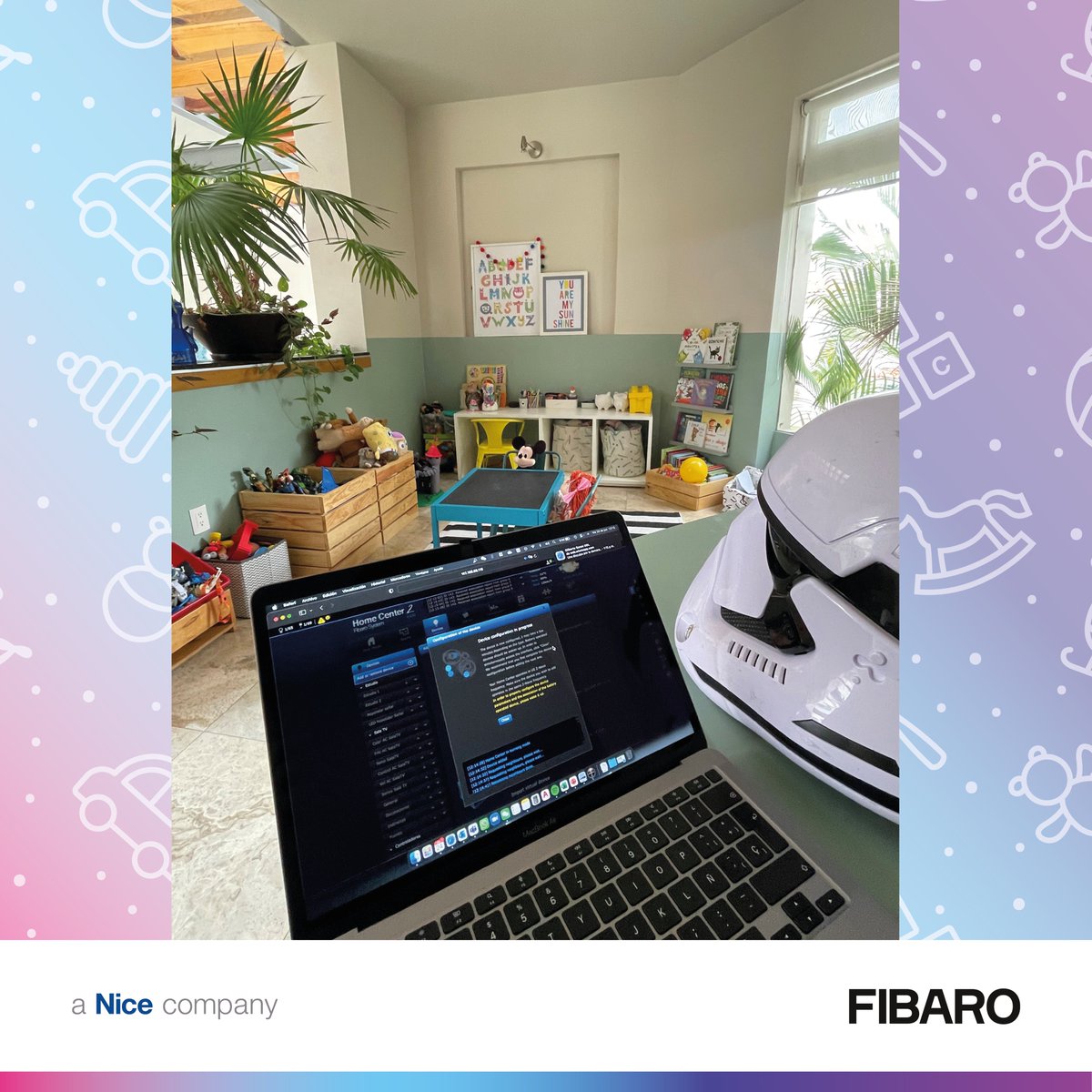 Keeping an eye on the little ones can be child's play when you equip the playground with FIBARO.  While children may not notice smart sensors, hidden light switches, and outlets, you will notice the difference.