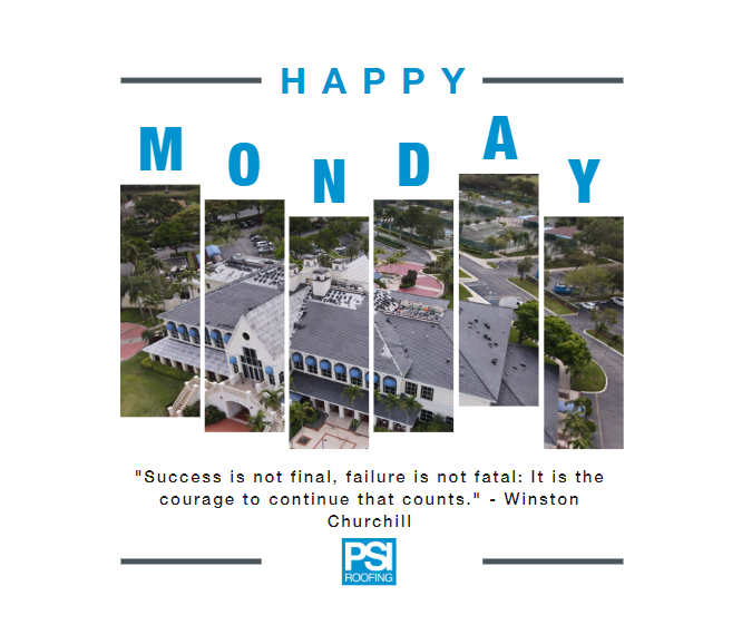 PSI_Roofing's tweet photo. It's a brand new week, and our roofing team is ready to tackle any roofing challenges that come our way! Let's make this week a successful one together. 
#mondaymotivation #floridaroofing 

https://t.co/zDYCjbAwOZ https://t.co/49gfUSmTz7
