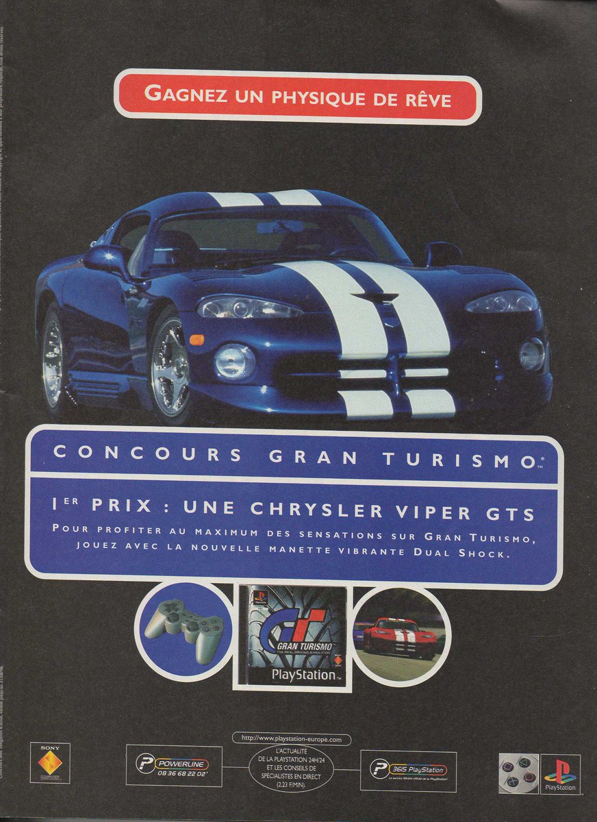 AllmightoFranky's tweet photo. La publicité dans les mags JV des années #80s #90s,aujourd'hui des pubs prises dans le #PlayerOne 86 de mai 98!#Forsaken sur #PS1,#Nintendo64 et #PC!!#GranTurismo et #ProFoot Contest 98 sur #Playstation!! #retro #retrogaming #oldschool https://t.co/VR3jJ1w7IY