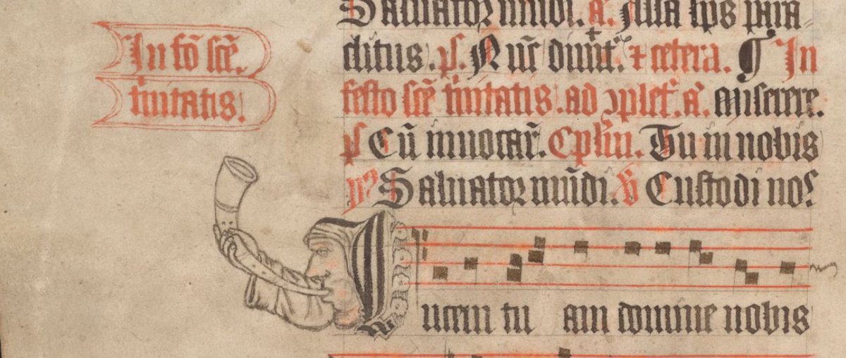 Hear ye! Hear ye! Check out this blog on 'Conserving Quires for the Choirs': 
tcd.ie/library/manusc…

MSS featured digitised as part of the Carnegie 'Manuscripts for Medieval Studies' project. 
#ManuscriptsMonday #VirtualTrinityLibrary