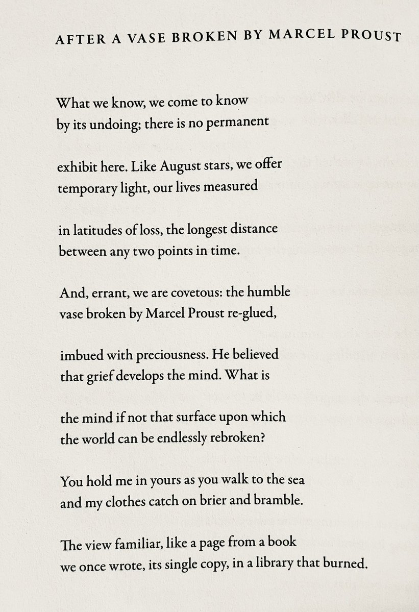 AziziaW's tweet photo. "What we know, we come to know by its undoing; there is no permanent exhibit here." @MayaCPopa https://t.co/PkN3TNSjfa