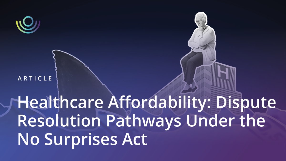 Learn how dispute resolutions under #NSA offers patients pathways to dispute unexpected medical bills and strategies to avoid disputes together. Discover the details of #PPDR and #IDR processes- and register for our NSA webinar series to learn all the ins and outs of compliance.