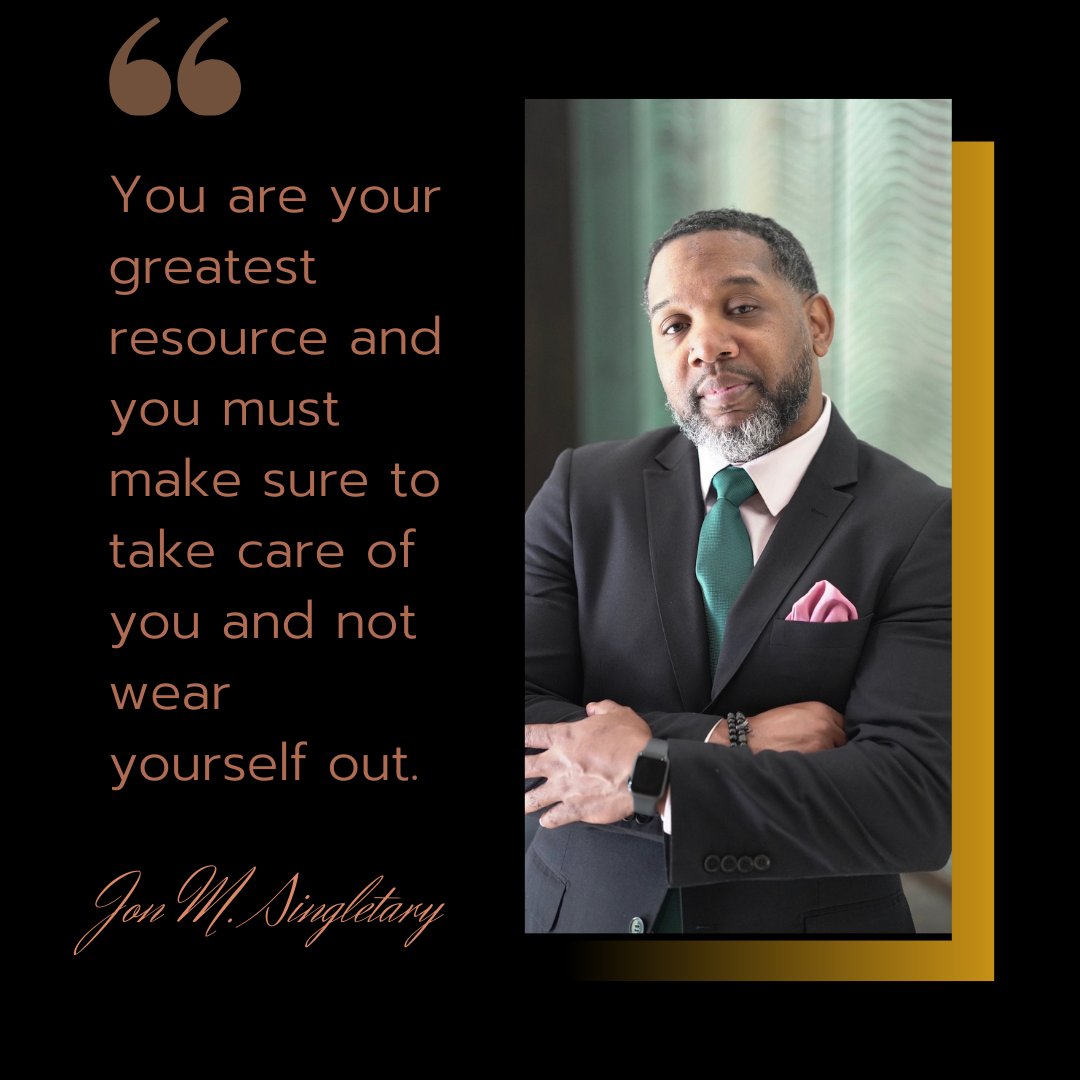 JonMSingletary's tweet photo. So instead of giving out, just switch gears, slow down a bit and utilize some active recovery. #leadership #development #purpose #helpmyself https://t.co/qK8OOGAhfJ
