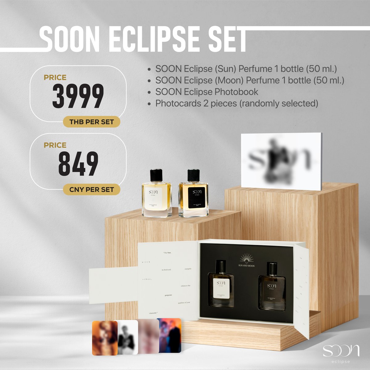 SOON Eclipse Set: - SOON Eclipse (Sun) Perfume 50ml, 1 bottle