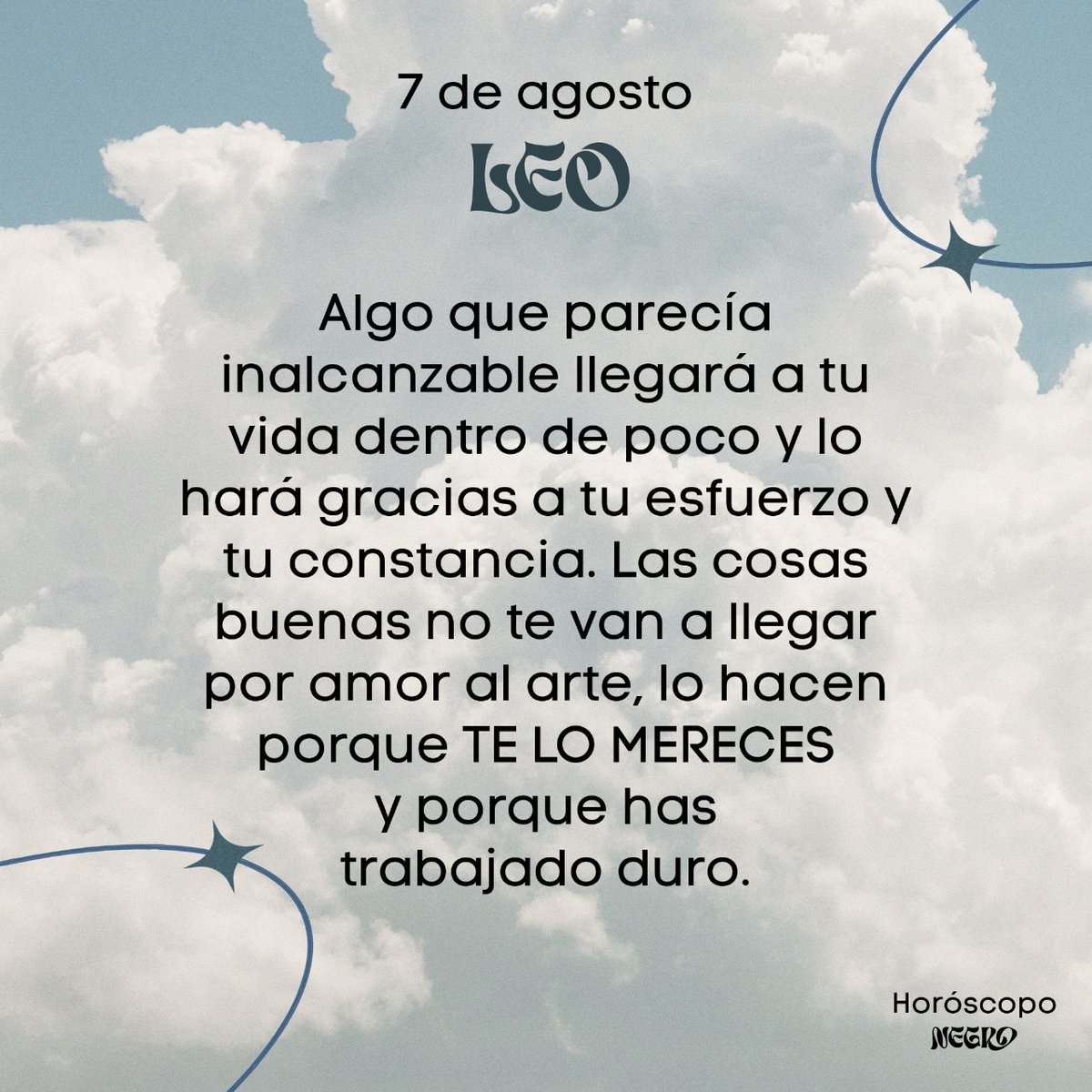 ✨♌✨ #leo #horoscoponegro