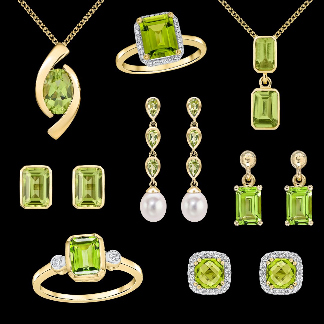 A selection of 9ct yellow gold peridot jewellery 📷
.
.
.
#peridot #peridotjewellery #august #9ctgold #yellowgold #green #jewellery #9ctjewellery #pendant #earrings #ring #necklace #traditional #modern #jewelleryinspiration #classic #finejewellery #gemstone #birthstone