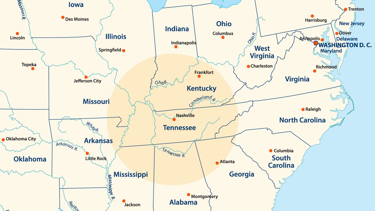 Do you live here? Lucky! You’re within  driving distance of the ASCRS Summer Meeting this weekend in Nashville, Tennessee! Walk-in registration is welcome. Join anterior segment surgeons and stellar faculty headed there for “A Taste of ASCRS” this weekend!