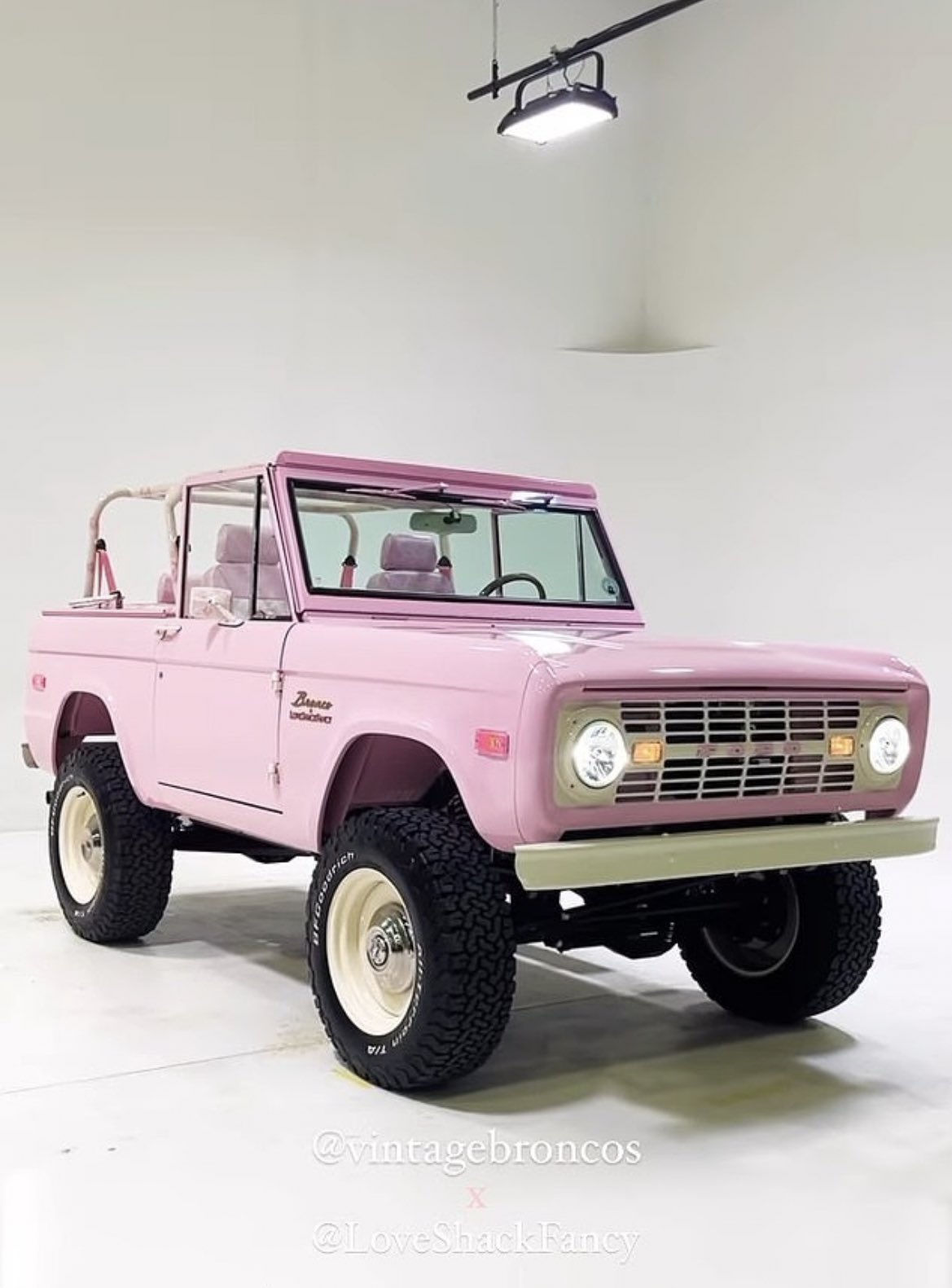 My Pink Bronco Pinktruck Rocker Panel Wrap Pink Camo Truck Side Decals