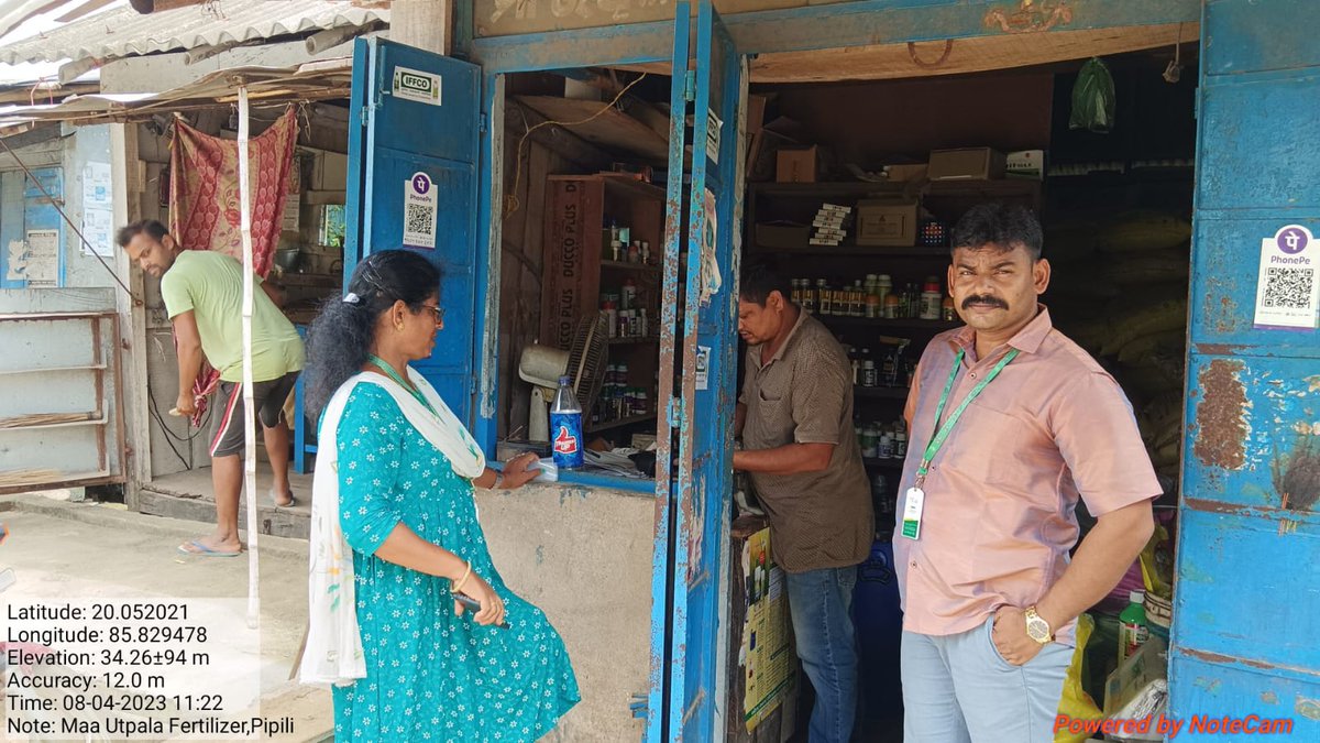CDAO_Puri's tweet photo. @krushibibhag @arvindpadhee @rajaaswain 
#Enforcement_Activity in different blocks of Puri District. https://t.co/oueOxfGm8Y