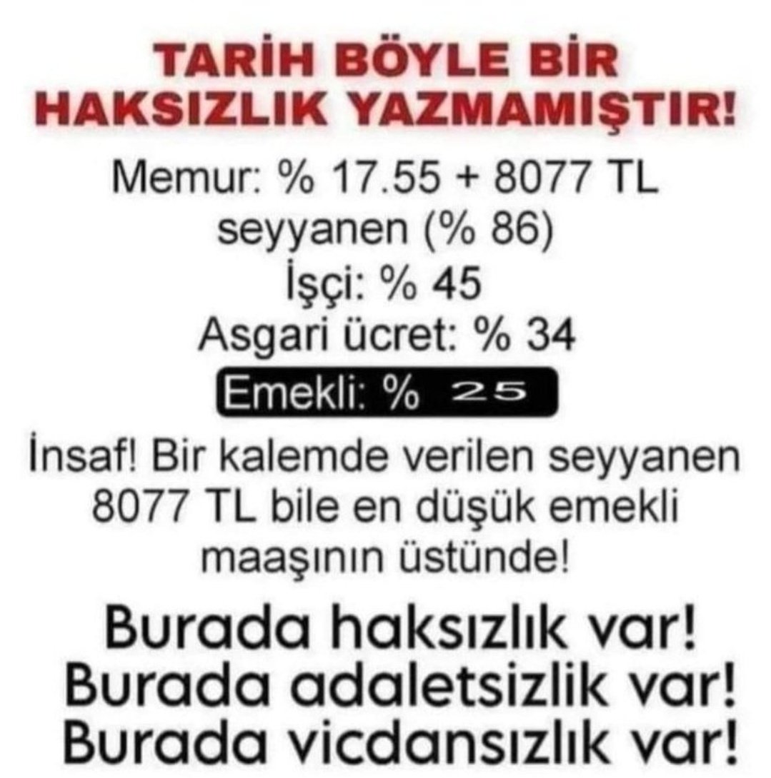 Sn <a href="/dbdevletbahceli/">Devlet Bahçeli</a>
Milletimiz dilek ve temennilerinizin gerçekleşmesini bekliyor,
#KabinedenEmekliyeZAM