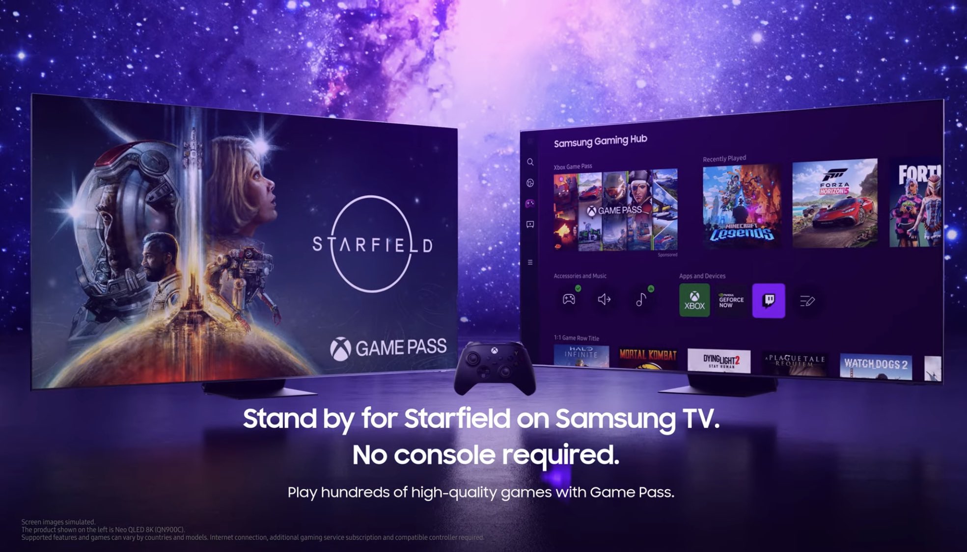 xCloud and Game Pass may be coming to Samsung TVs