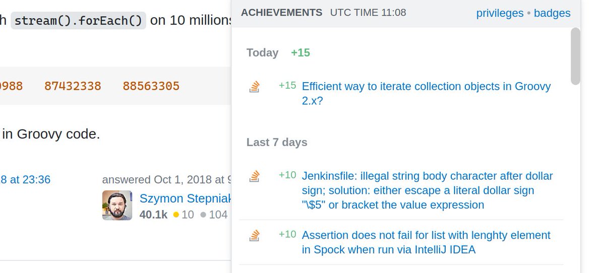 wololock's tweet image. Wow, my #StackOverflow answer I posted almost 5 years ago was eventually accepted today 😂