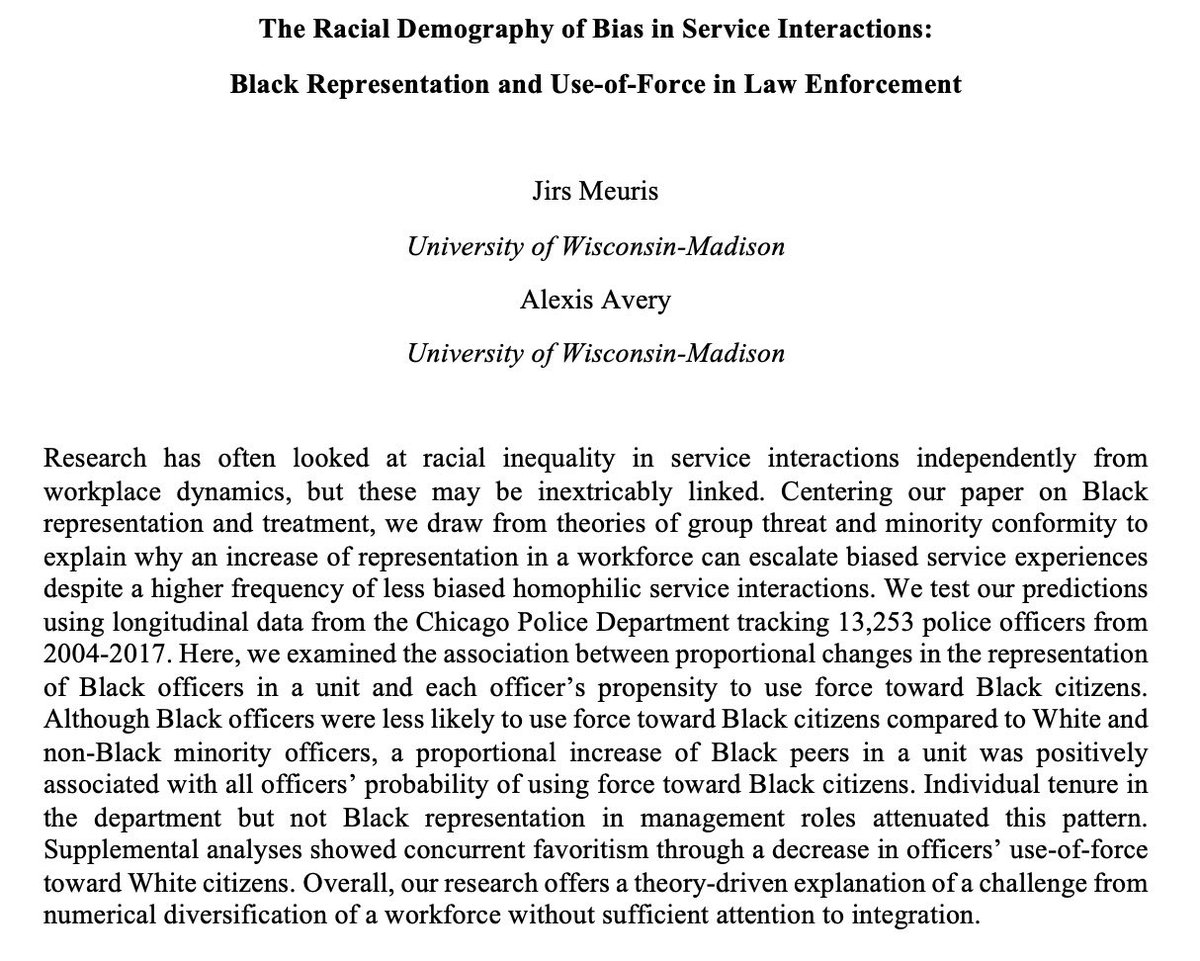 Looking forward to presenting a paper @JirsMeuris and I have diligently been working on during the Identity and Privilege paper session this morning at 10am! If you’re at the Marriott, please stop by! #AOM2023