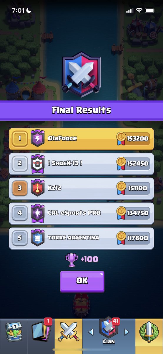 oiaforce's tweet photo. We beat @ShocK13cr and CRL eSports Pro🔥 gg, you guys put up a good fight, it’s been a honor 🫡

#ClashRoyale https://t.co/svXtWgdDiL