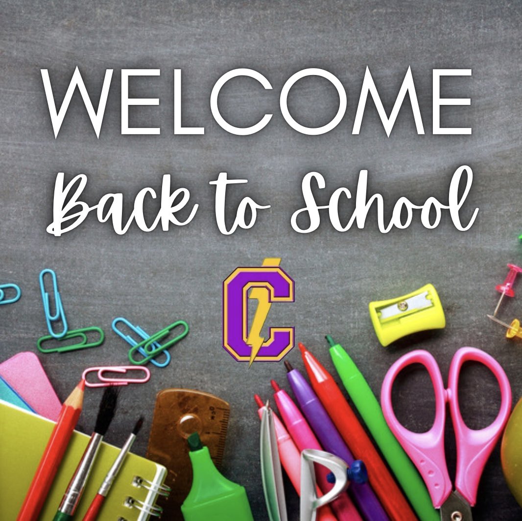 CMSCovTn's tweet photo. Happy First Day of School! Learning Leaders are ready to assist learners as they enter the building this morning. 💜💛⚡️
“Today marks the beginning of an extraordinary journey filled with knowledge, friendships, and endless possibilities.” -Dr. Christopher L. Morris
#CMSstrong https://t.co/pFyhWPLC63
