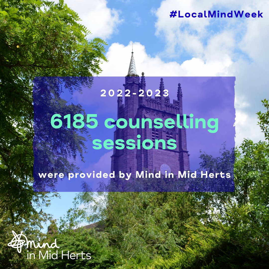 MindInMidHerts_'s tweet image. #LocalMindWeek is a time to highlight the difference between national and local Minds, and celebrate all that local Minds do! 

We’re an independent charity and we raise our own funds, but we’re also part of a network of over 100 local Minds.

#LoveYourLocalMind