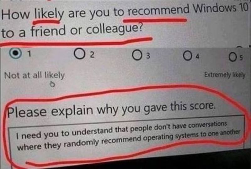 A quick reminder to anyone wanting to gain value from a customer survey anytime soon: