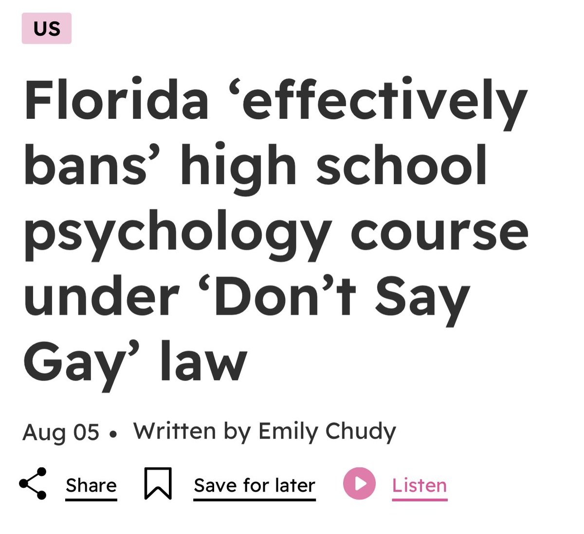 Florida is a fascist state