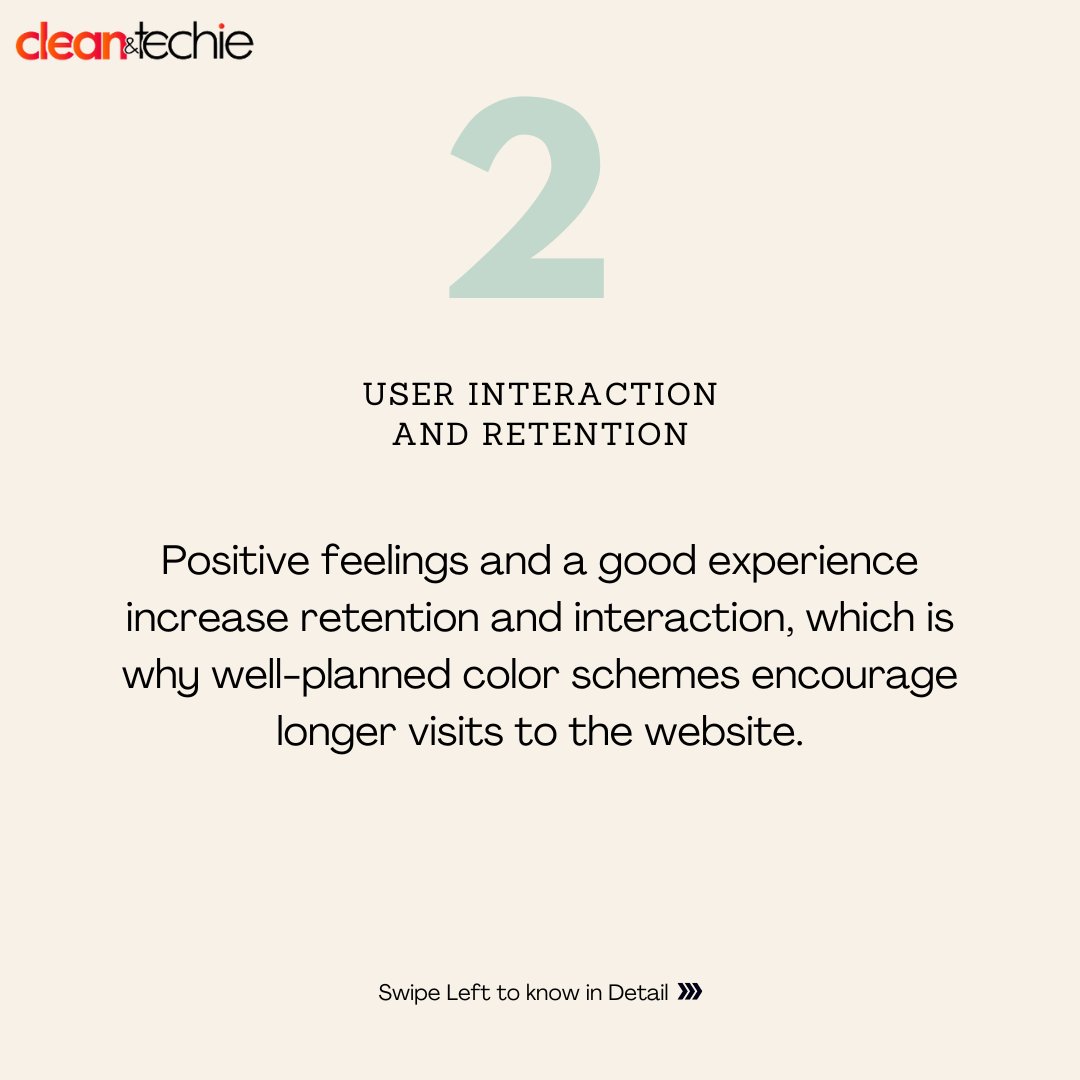 Clean_andtechie's tweet image. Unveiling the Power of Color: 6 Key Factors Why Color Theory Matters in Web Design

 #ColorTheory #WebDesignEssentials #VisualImpact #UserEngagement #BrandIdentity #UXDesign #ColorPsychology