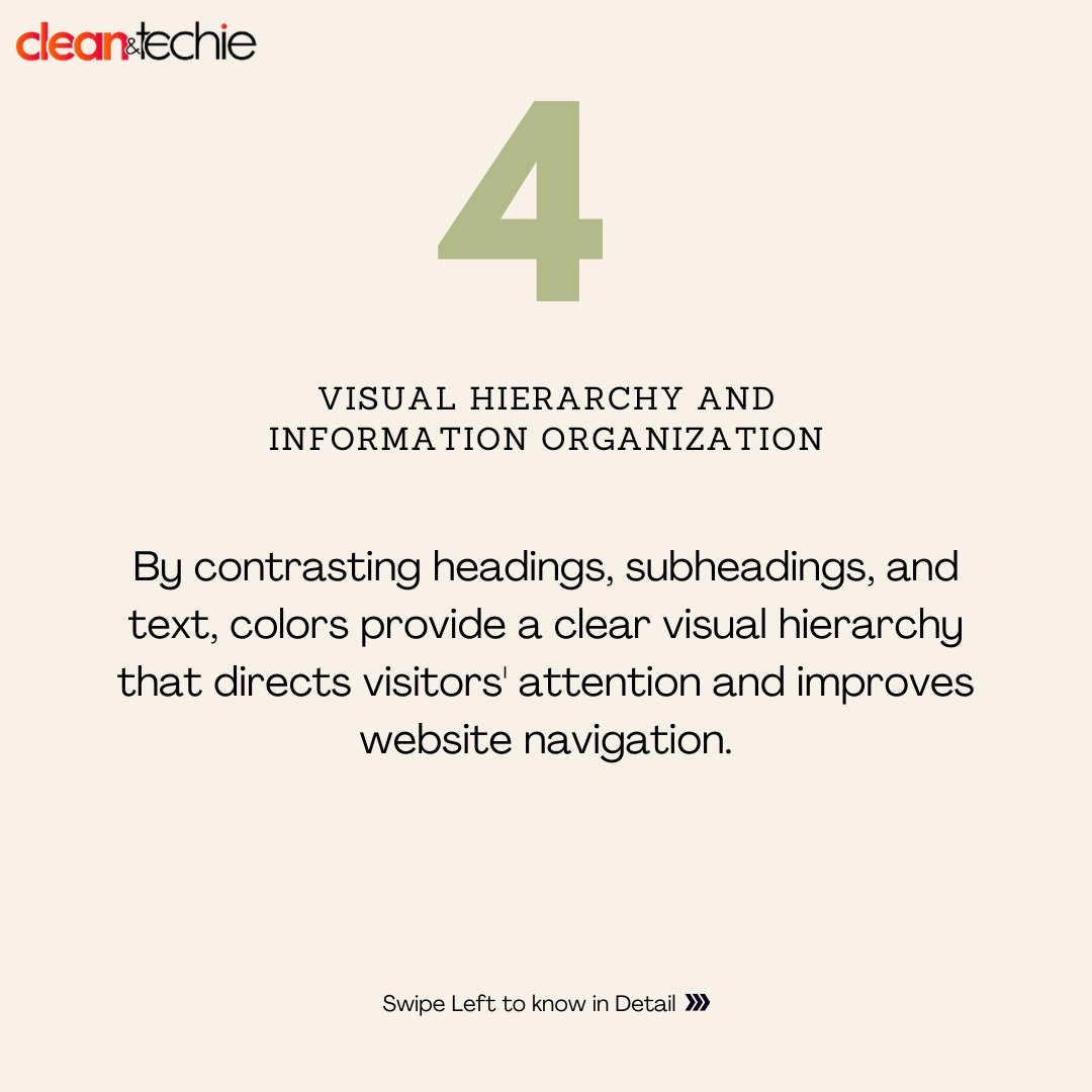 Clean_andtechie's tweet image. Unveiling the Power of Color: 6 Key Factors Why Color Theory Matters in Web Design

 #ColorTheory #WebDesignEssentials #VisualImpact #UserEngagement #BrandIdentity #UXDesign #ColorPsychology
