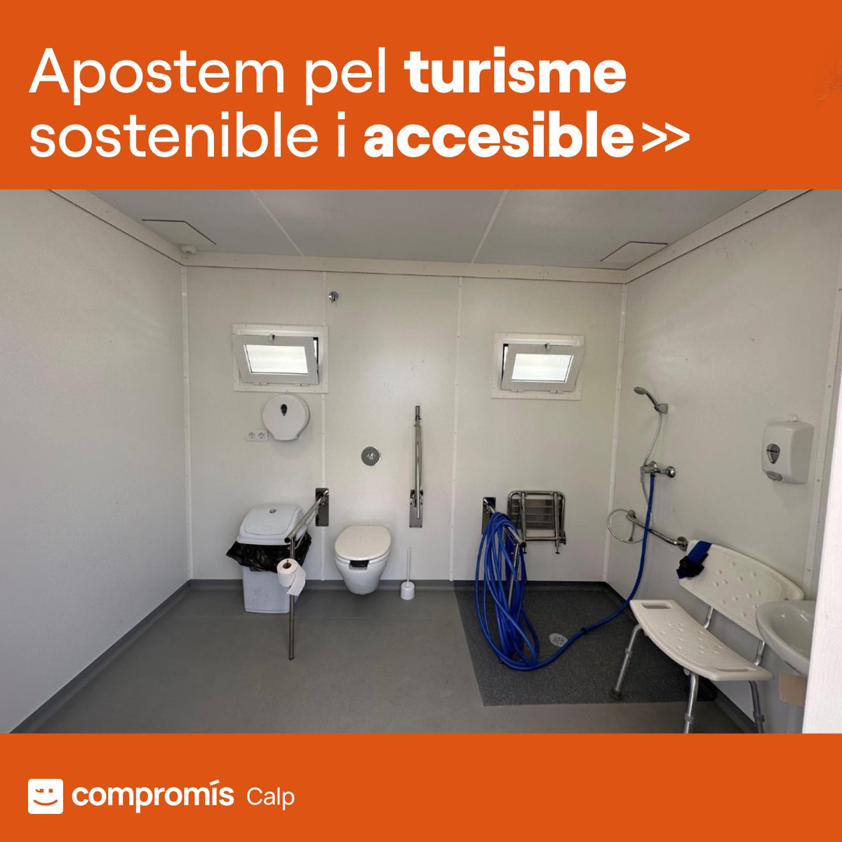 CompromisCalp's tweet image. 🦽🏖️ Renovamos las instalaciones de baño adaptado en la Playa del Arenal-Bol para mejorar el servicio a los usuarios. Es una prioridad fundamental del equipo de gobierno apostar por el turismo accesible y sostenible.

#governsambcompromis