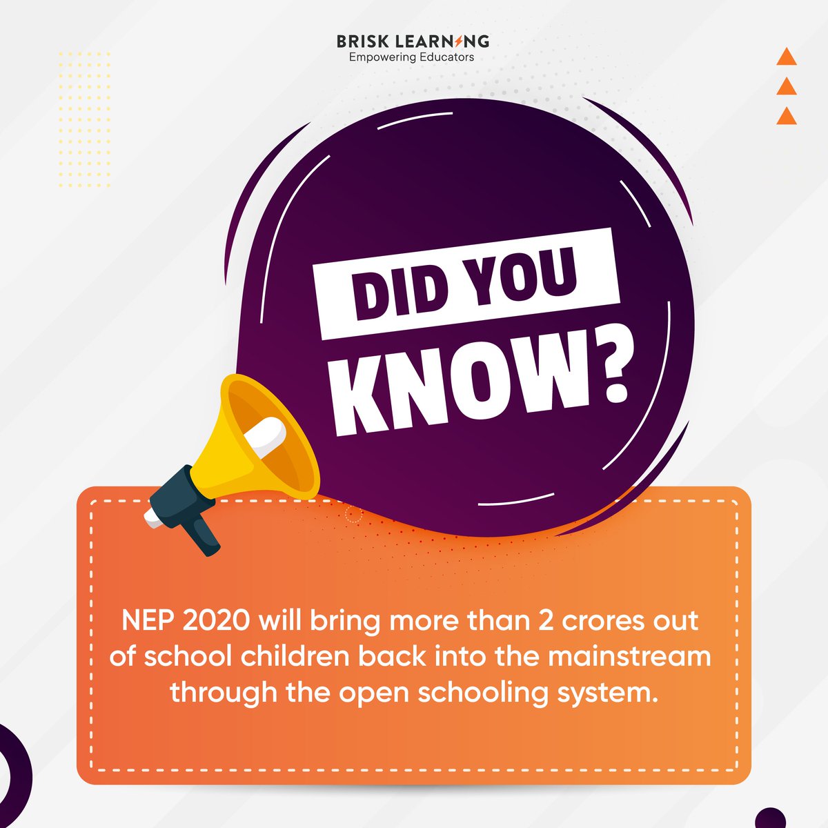 brisklearning_'s tweet photo. Did you know this?🧐

#DidYouKnow #NEP2020 #brisklearning #empoweringeducators #school #schoolingsystem #learning #studies2023 #teaching #schools #education #educational #TwitterX https://t.co/3uzW0c4jGM