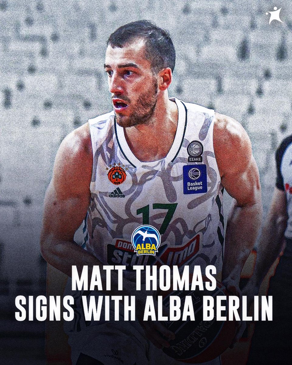 Former NBA sharpshooter Matt Thomas has signed a one-year contract with ALBA Berlin 😎