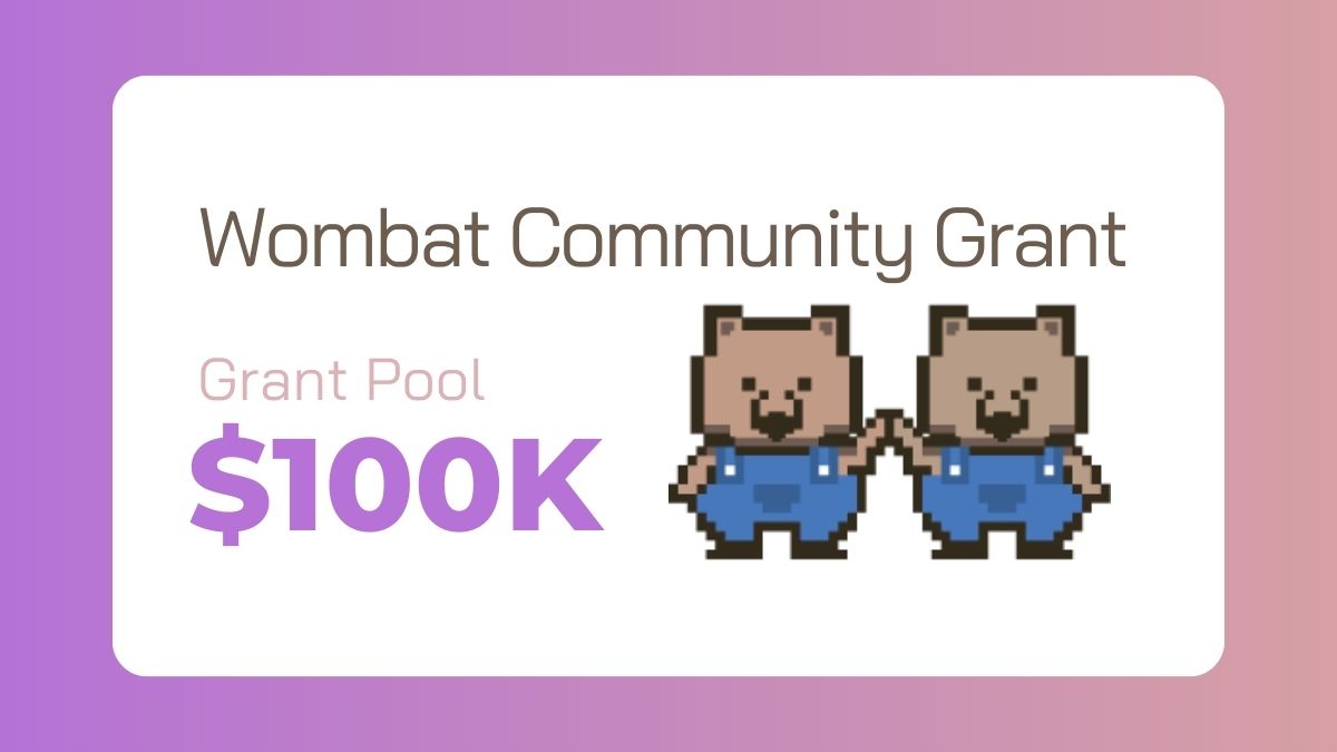 WombatExchange's tweet photo. Our #ETH launch has been absolutely amazing, and we know some of y'all are down to spread the good word! 🔥

𝗕𝗨𝗧 did you know there's a grant program so you can earn while you do so? 👇 https://t.co/cFDgbwmsGv