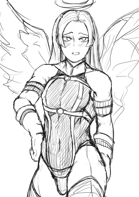 wip男の娘。あっという間、あっという間に天使になる♂ 