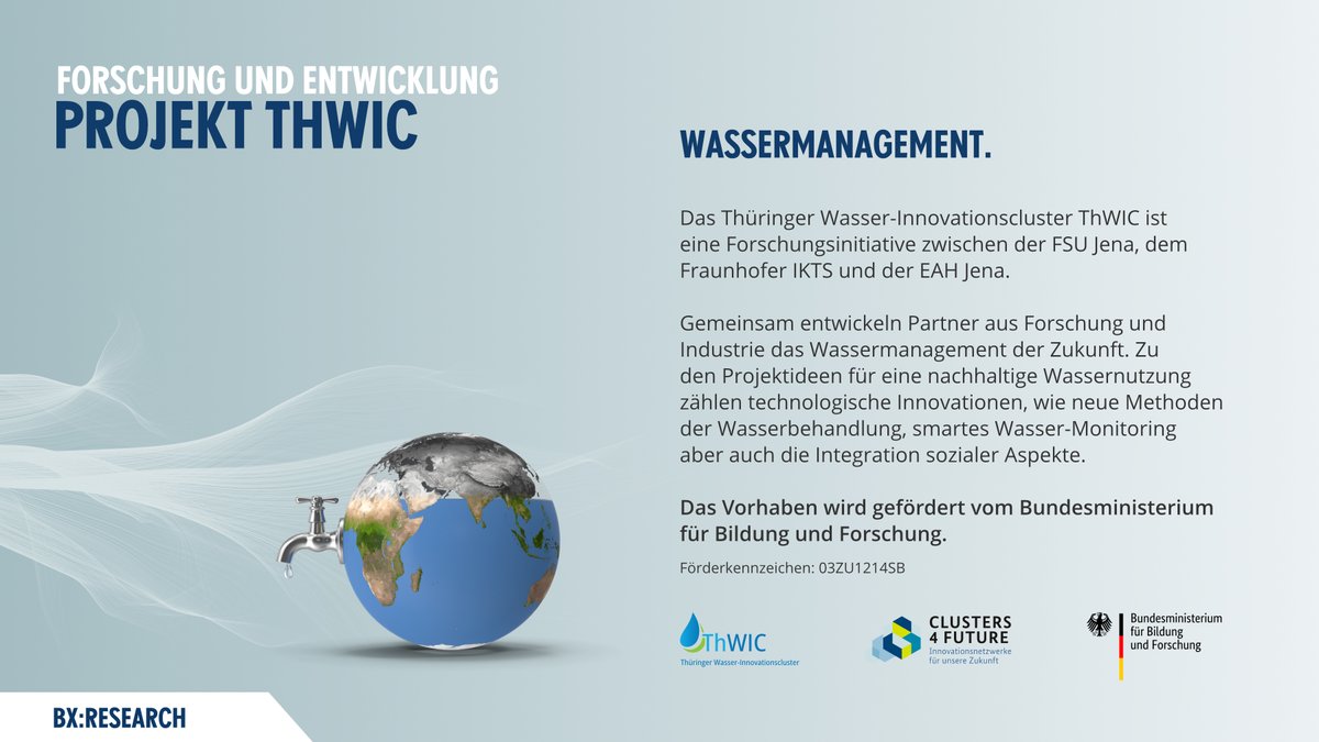 Batix ist ideenbesessen. Heute geht es wieder um unseren Bereich Forschung &amp; Entwicklung und ganz konkret um ThWIC. Das Innovationscluster ist eine Forschungsinitiative zwischen der <a href="/UniJena/">Universität Jena</a>, dem Fraunhofer IKTS sowie der <a href="/EAHJena/">Ernst-Abbe-Hochschule Jena</a>. Wir freuen uns auf wertvolle Innovationen. 🚀