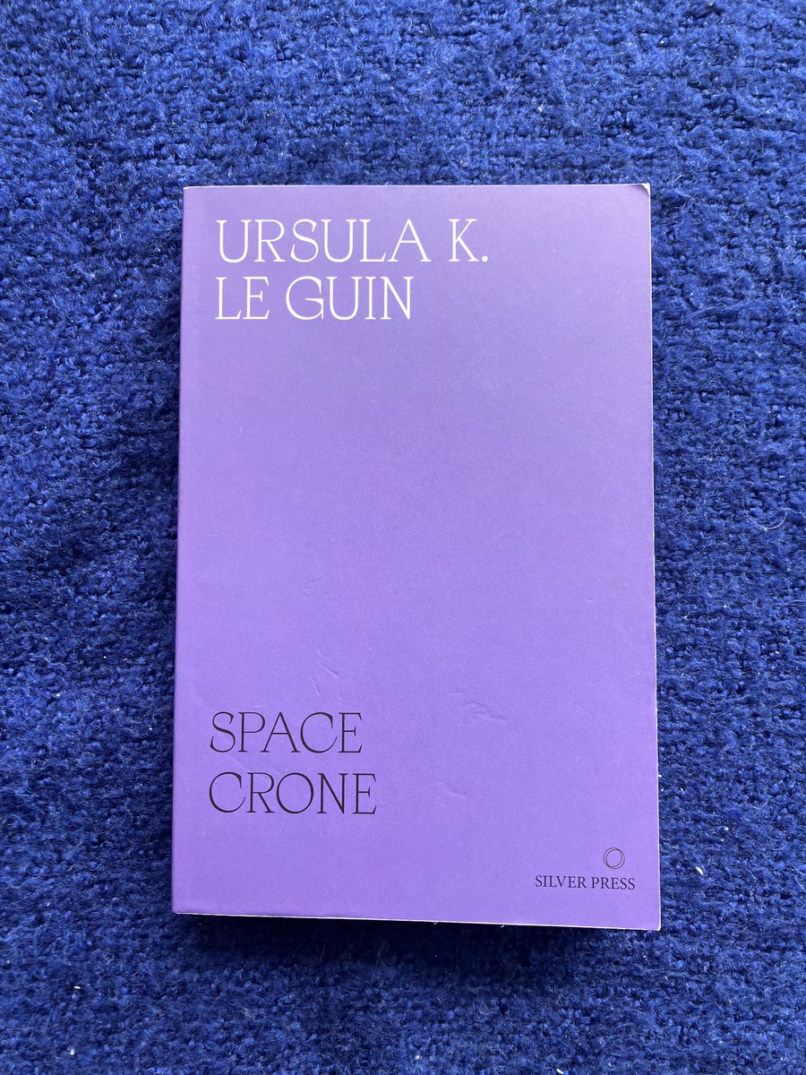 TrahearneF's tweet photo. Have been loving this selection, edited by @Such_Mayer &amp; Sarah Shin, of Le Guin’s writings on gender — a thinker who was always curious, unafraid to change her mind. https://t.co/3WeyVa3eoz