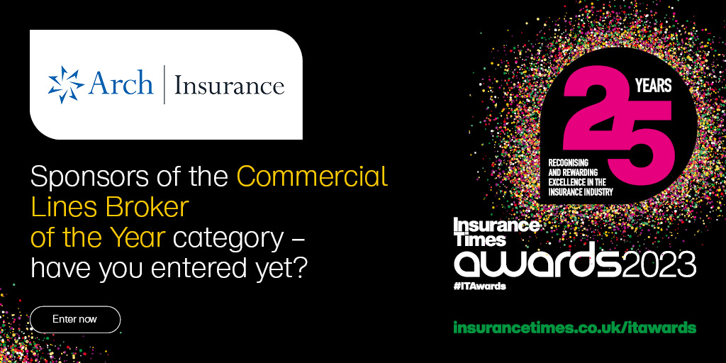 If you’re looking to enter the #ITAwards – you have just 5 days to polish up those written submissions and get them in!  

Sponsored by <a href="/ArchInsInt/">Arch Insurance International</a>

bit.ly/43oJqOV 

You’ve got to be in it to win it!  

#CelebrateExcellence #InsuranceTimes