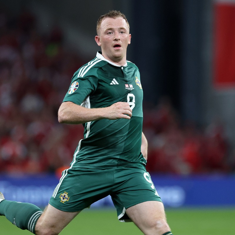 NorthernIreland's tweet photo. ๐ฅ Shayne Lavery bagged two at the weekend for @BlackpoolFC ๐
๐ Get the lowdown on this weekend's action ๐ #GAWA #NIPlayerWatch
