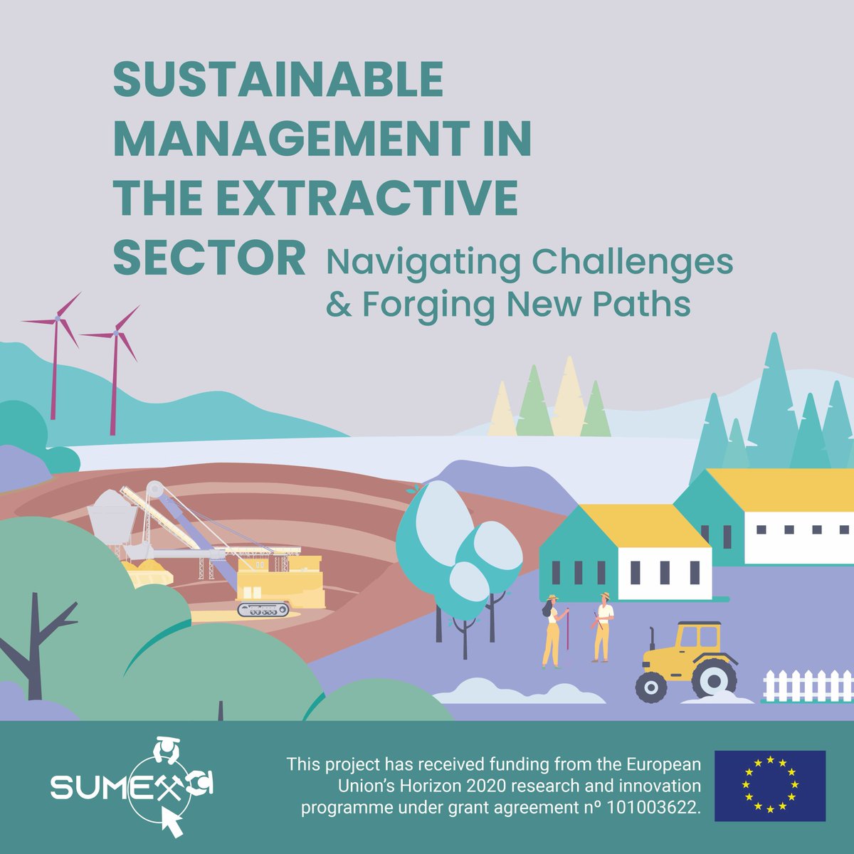 SUMEXproject's tweet image. 📣Tune in for the latest episode of the SUMEX podcast on #permitting in #extractiveindustries! 
✅Moderated by @TonyHand60 (@TallinnTech) 
✅Contributions by Lia Mergulhão (ICNF) and Michael Rademacher (Bingen Technical University). 
➡ bit.ly/SUMEXpodcast