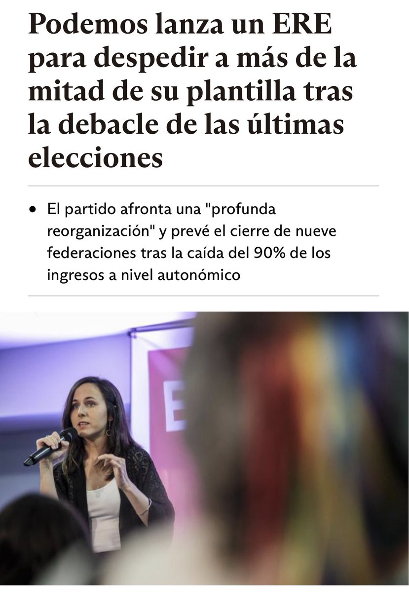 FroilLannister's tweet photo. Despedir a alguien cuando bajan los ingresos -> Empresarios malvados y opresores que se aprovechan del trabajo ajeno. Capitalismo salvaje. El despido hay que prohibirlo.

Podemos despide al 50% de la plantilla
-> es que han bajado sus ingresos, facha. ¿Qué van a hacer? ¿Perder dinero?