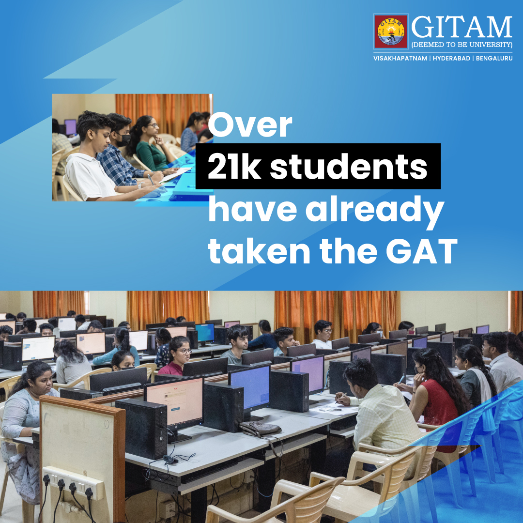 GITAMUniversity's tweet photo. Gear up for the last round of #GAT. Apply before 11th August and get your career on the fast track to success.
Join Now : https://t.co/H9P5xOqVtr #LastChanceGAT #FastTrackToSuccess #ApplyNow #GAT2023 #CareerOpportunity #FutureProspects #GATAdmissions #GITAMdeemedtobeuniversity https://t.co/UjMkNpK3jW
