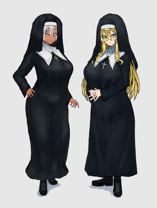 次作のCG集のキャラ
修道女のお姉さんたちとズッコンバッコンします 